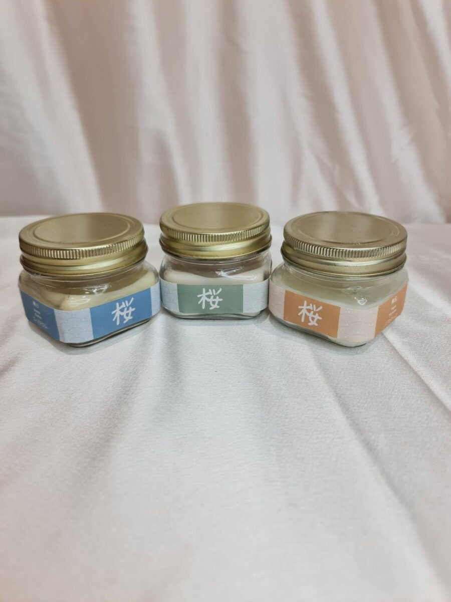 Wraparts Premium Japenease Aroma Candle - Set of 3