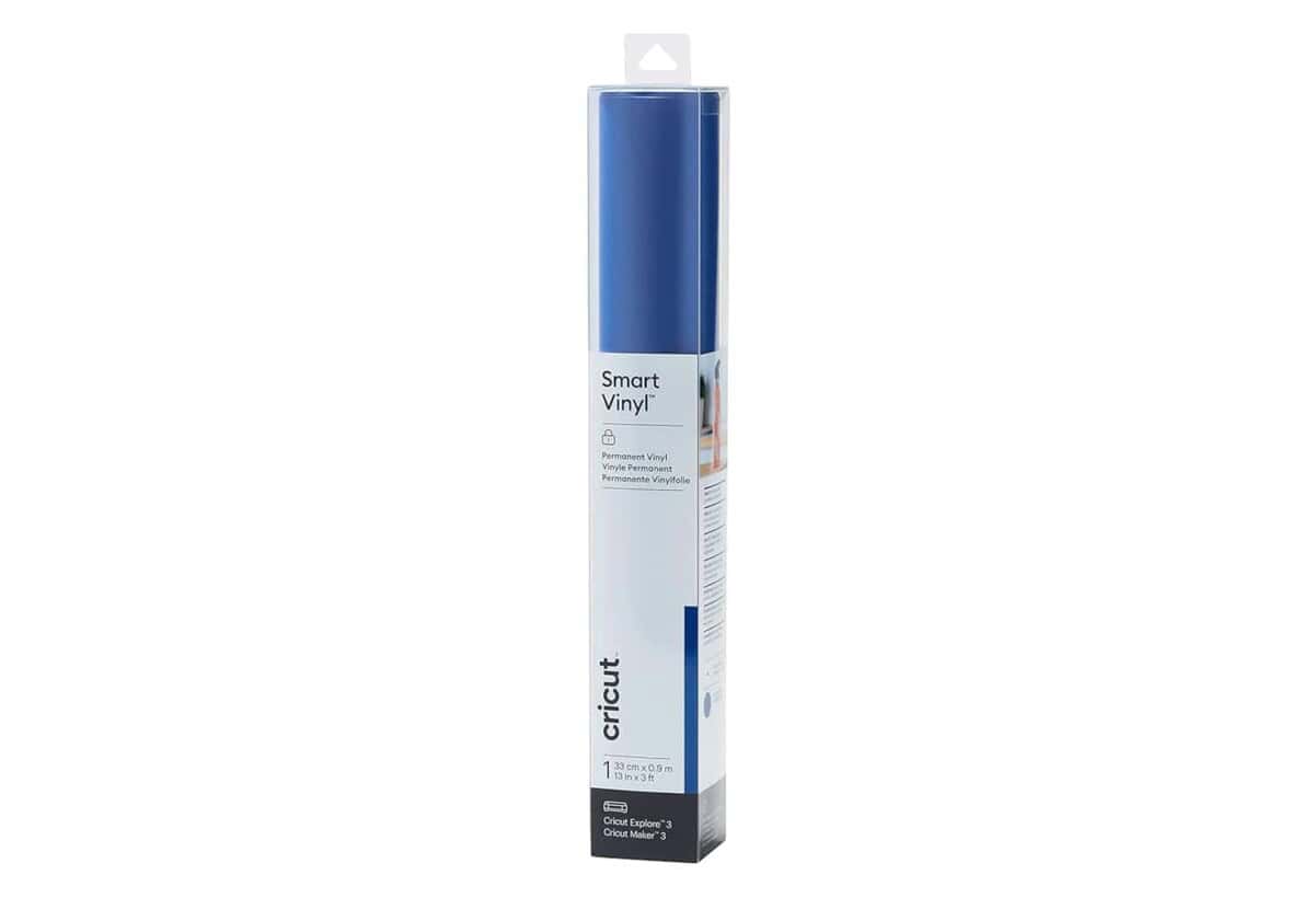 Cricut Smart Vinyl Blue-Permanent Adhesive Vinyl 33x91cm