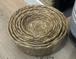 Natural Jute Gift Packing Basket Set of 7 – Eco-Friendly Storage & Hamper Bins