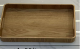 Bamboo Wood Rectangular Serving Tray-Rectangular gift packing tray