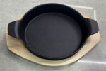 Pre-Seasoned Cast Iron Pan | Double Handle Nonstick, Induction-Friendly Pan