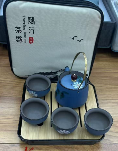 Tea Cup Set with Kettle – Elegant Tea Pot Set
